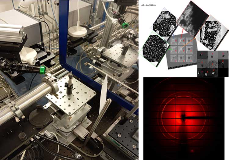 Correlative tests at ALBA beamline